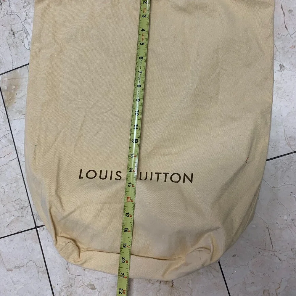 Louis Vuitton Large Cotton Dust Bag.